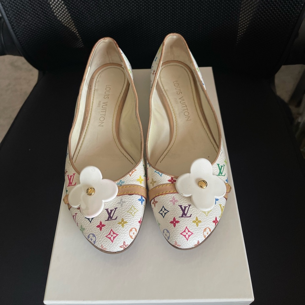 Vintage Louis Vuitton Ballet Flats